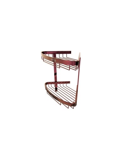 Brass Corner DoubleContainer 200 * 200 mmHigh: 330 mm