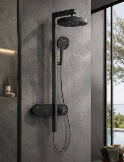 THERMOSTATIC SHOWER PANEL