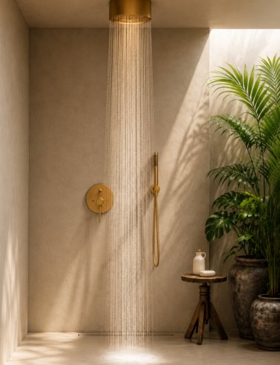 ceiling mounted shower