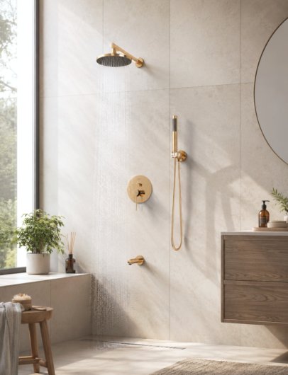 Concealed Shower Mixer Around
